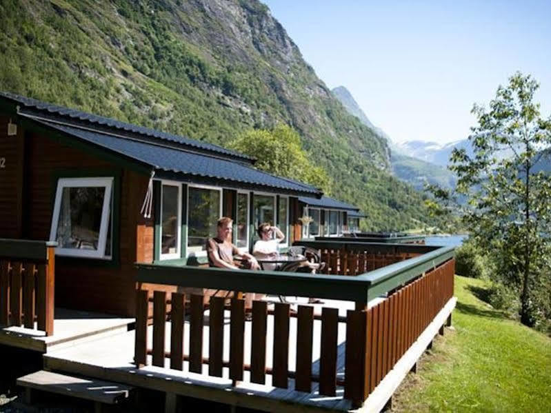 Hotel Grande Hytteutleige Og Camping Geiranger Zewnętrze zdjęcie