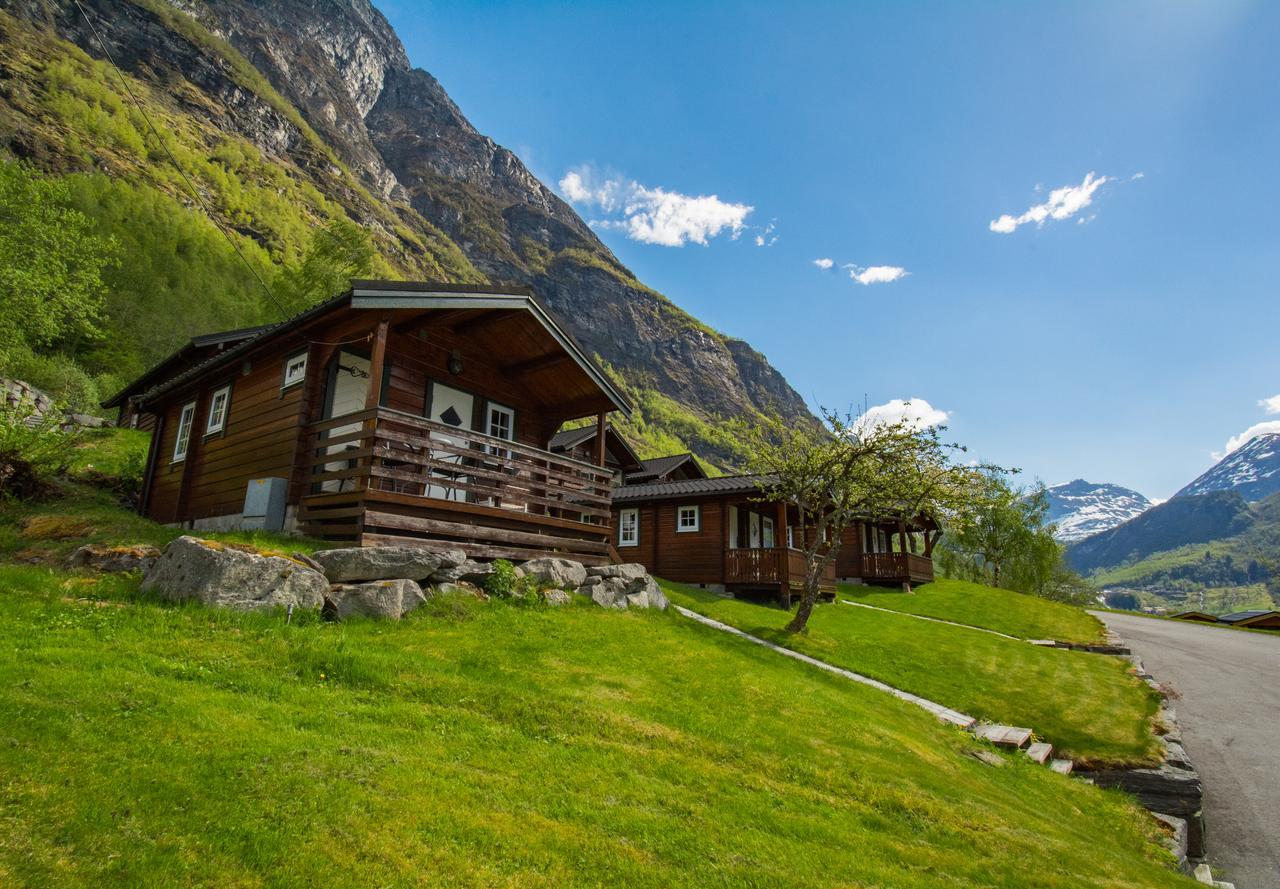 Hotel Grande Hytteutleige Og Camping Geiranger Zewnętrze zdjęcie